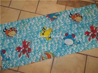   Cartoon Character Window Valances (Vintage Fabric) Each Sold Seperate