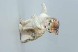   Porcelain OCCUPIED JAPAN Adorable Cat Kitty Figurine Statue  