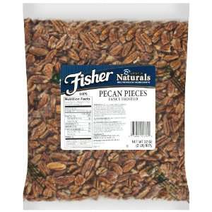 Fisher Frosted Pecans, 2 Pound Package Grocery & Gourmet Food