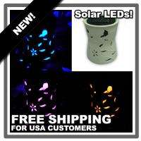 Outdoor Solar Color Changing LED Table Garden Night Path Light 