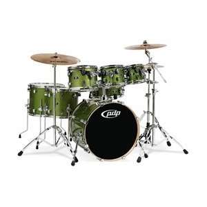   X7 7 Piece Maple Shell Set (Lime Green Sparkle) Musical Instruments