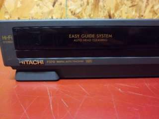 Hitachi VT F370A Video Cassette Recroder / VHS VCR Tape Player  