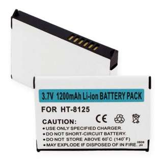 Battery For AT&T Cingular 8100 8125 HTC Wizard  