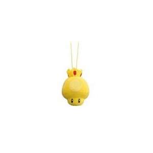   Mario Kart Fuwa Fuwa Plush Cleaning Cloth Mascot Keychain Gold M Toys