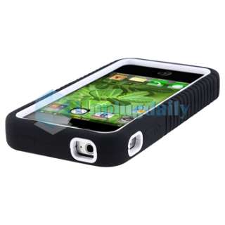   Hard/Gel Skin Soft Case Cover+PRIVACY FILTER for iPhone 4 4S  