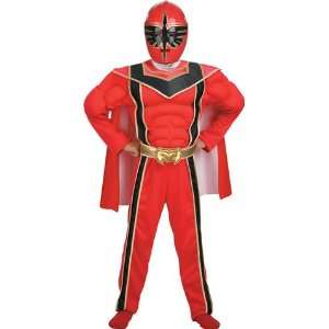  Red Ranger Muscle Torso Child Lg