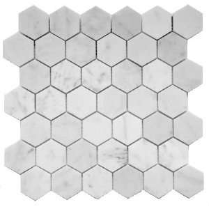  (carrera) Venato Hexagon 1 Polished Mosaic Tile
