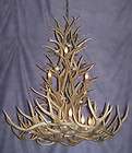 real antler mule deer whitetail combo chandelier by c $