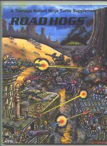 1989 ROAD HOGS TEENAGE MUTANT NINJA TURTLES RPG BOOK  