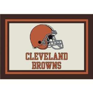 Milliken 533321/1022 NFL Spirit Cleveland Browns Football Rug Size 7 