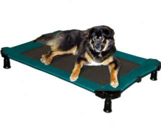 Large Portable Raised Mesh Dog Pet Cot Bed Up to 75 lb  