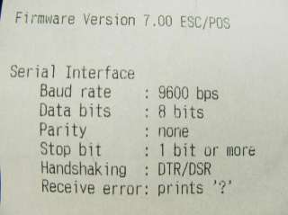   TM T88III M129C POS Thermal Serial Receipt Printer 662442878946  