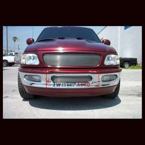   Insert 97 98 Ford F150 4WD Front Bumper Grill Aluminum Replacement