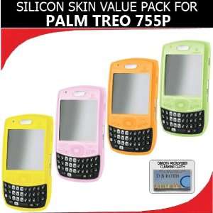  Silicone Skin 4 pc. Value Pack for your Palm Treo 755p 