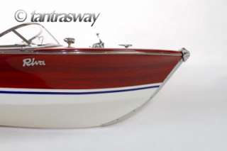 Riva Aquarama 27.6 inches model boat   RC Convertible  