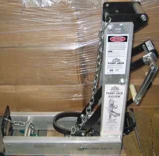 24 Basic 2 Pole Aluminum Scaffold Pump Jack System  