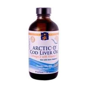  Nordic Naturals Arctic D Cod Liver Oil Lemon 8oz Health 