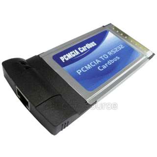 RS232 DB9 Serial Port to PCMCIA PC Card CardBus Adapter Card  