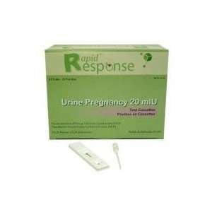  HCG Pregnancy Test Kit (25 test per box) HCG1C25 Rapid Res 
