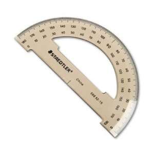  6 180 Degree Protractor   Tinted Plastic(sold in packs of 