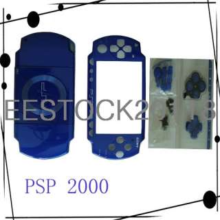 Sony PSP 2000 Fascia Full Housing Case Cover Faceplate +Keypad New 5 