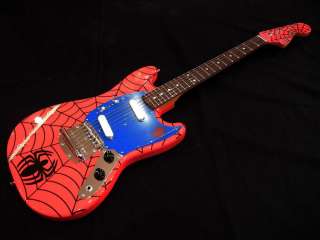 Fender Japan MG SPIDER MAN JAPAN LIMITED BRAND NEW   