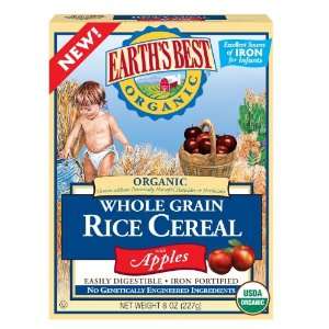  Earths Best Wholegrain Rice Cereal with Apples: Health 