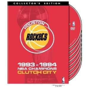 NBA Houston Rockets 1994 Champions Clutch City DVD  