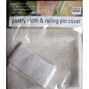  Pyrex PASTRY CLOTH & ROLLING PIN COVER