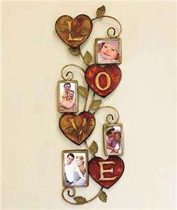 OVERSIZED METAL WALL ART WALL HANGING PHOTO PICTURE FRAME MUSICAL 