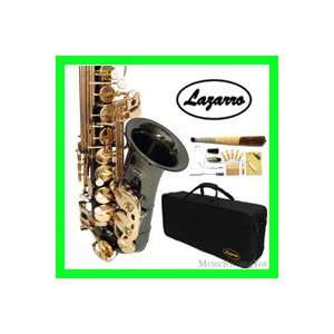   Gold Alto Saxophone/Sax Lazarro+11 Reeds,Case and Extras (Value $200