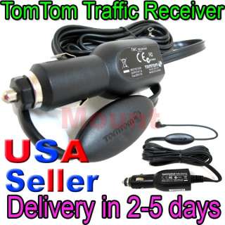 TomTom XL XXL RDS TMC LIFETIME Traffic Receiver MINI USB Car Charger 