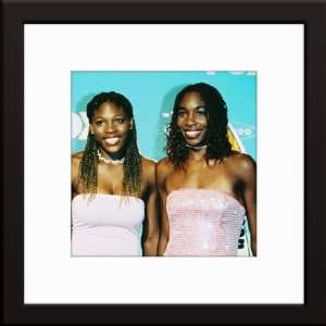  Serena Williams & Venus Williams Custom Framed And Matted 