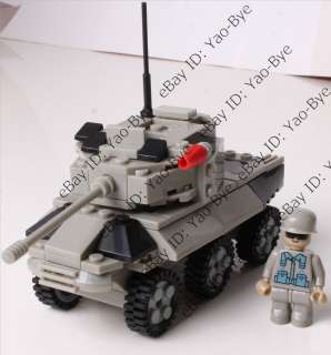   gray prowess Main battle tanks boy childrens building toys gift  