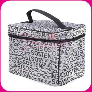 Cosmetic Bag Makeup Train Case Toiletry Holder Storage Travel Camping 