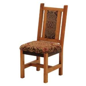    Fireside Lodge Barnwood Upholstered Side Chair