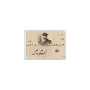  2005 Flair Significant Signings Die Cut Silver #LF   Lew 
