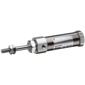 SMC NCJ2B10 150 Stainless Steel Air Cylinder, Round Body, Double 