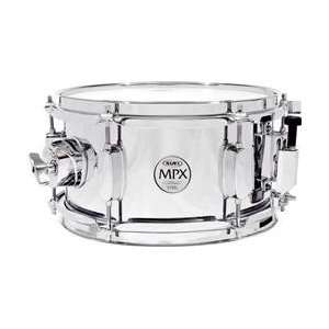  Mapex Mpx Steel Snare Drum 10 X 5.5 Chrome Musical 