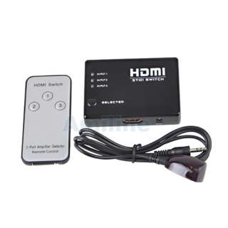 Port Auto Hdmi Switch Switcher Selector 4 PS3 Hdtv  