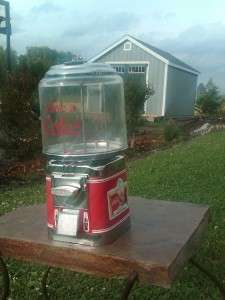 Vintage Beaver *Coca Cola* Gumball Candy Peanut machine man cave 