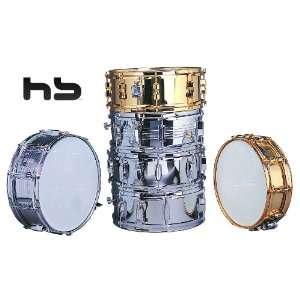    HB Drums Chrome Steel Snare Drum 13x4 Piccolo Snare Electronics