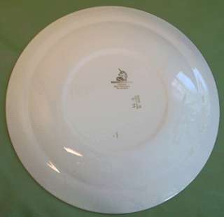 Vintage WEDGWOOD Pink Hope DINNER PLATE Floral Coupe  A  