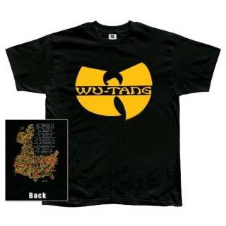  Wu Tang Clan   Yellow Logo Tour T Shirt Explore similar 