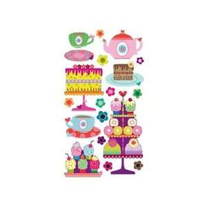  Sticko Tea Party Sticker Arts, Crafts & Sewing