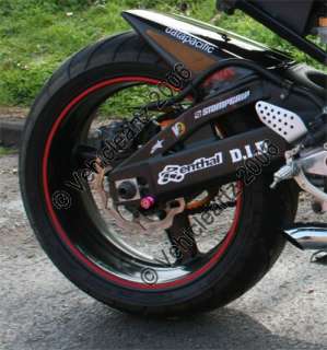 Motorcycle Wheel Rim Tape or Stripes