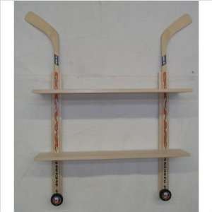  New York Islanders Hockey Stick Shelves Finish Natural 