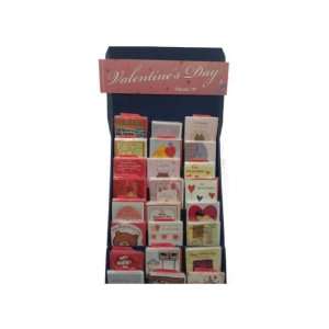  Valentines Day Greetings Cards with Display Case Pack 288 