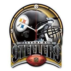  Pittsburgh Steelers Wall Clock   High Definition Sports 