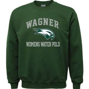   Green Womens Water Polo Arch Crewneck Sweatshirt